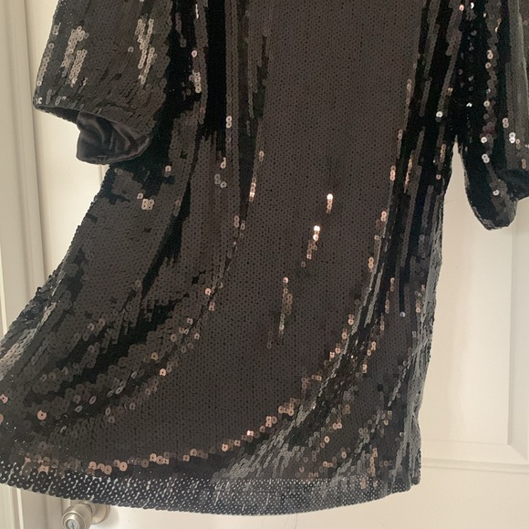 Fashion Nova Embellished It’s My Birthday Sequin Shirt Dres - Picture 13 of 16